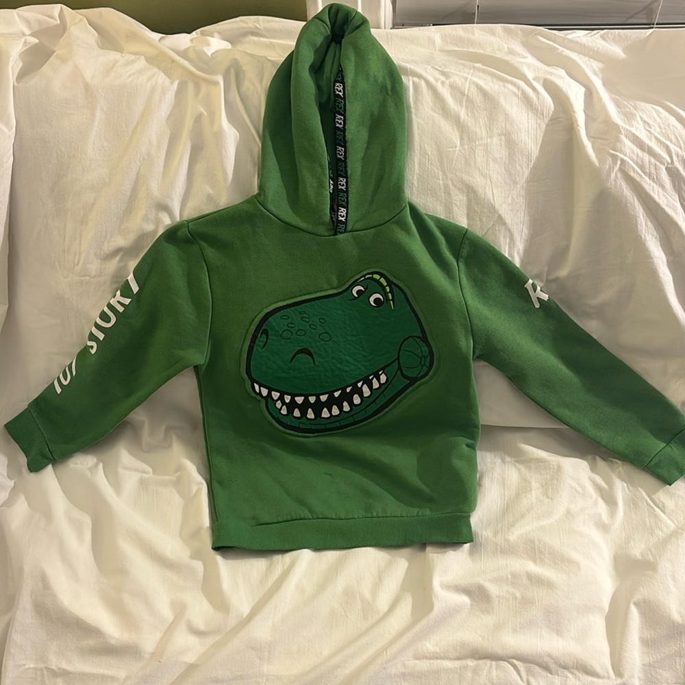 Disney Toy Story Rex 7-8 years hoodie, very good/excellent